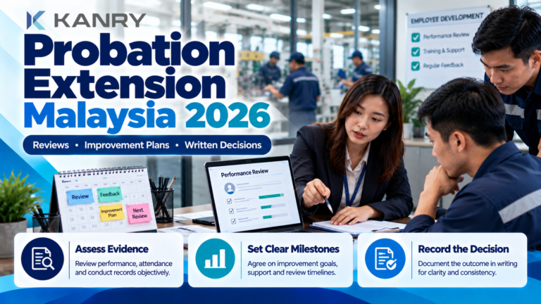 Probation extension Malaysia 2026 employer guide to performance reviews, improvement plans and confirmation decisions